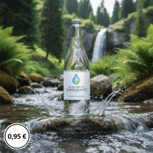 Agua con Gas Burbujeante